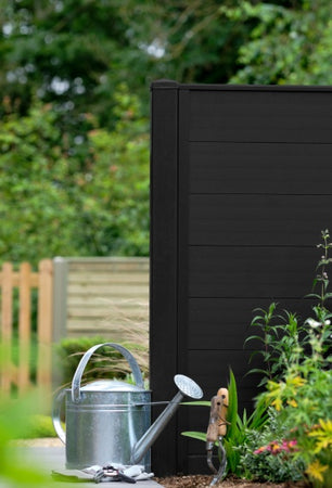 Black DuraPost PRIMA® gravel boards