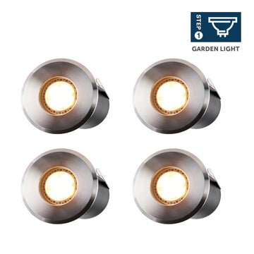 ellumière™ DECK LIGHTS SMALL -SET OF 4 | 1W 0.2M CABLE EACH