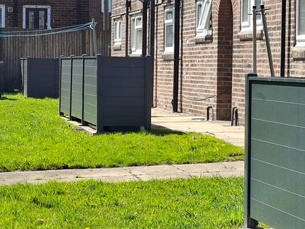 DuraPost® Case Study : Modular Bin Enclosures at Clarion Housing, Bradford