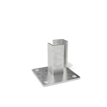DuraPost® CORNER POST BOLT DOWN | 125MM GALV
