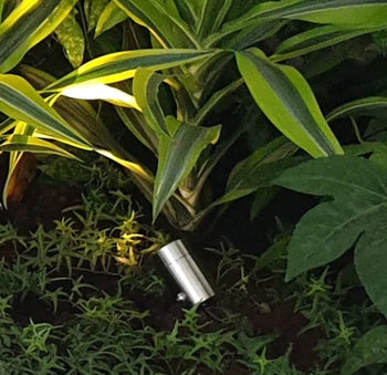 ellumière™ S/S SPOTLIGHT - SMALL | 2W 0.5M CABLE S/S SPIKE & BASE